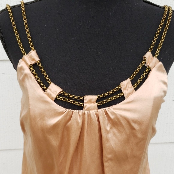 Nancy Rose salmon color cocktail dress size 4 - Picture 2 of 6